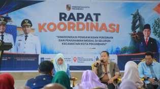 Tahun Ini Pemko Pekanbaru Terima Ratusan Usulan di Program Pembangunan Rp100 Juta per RW