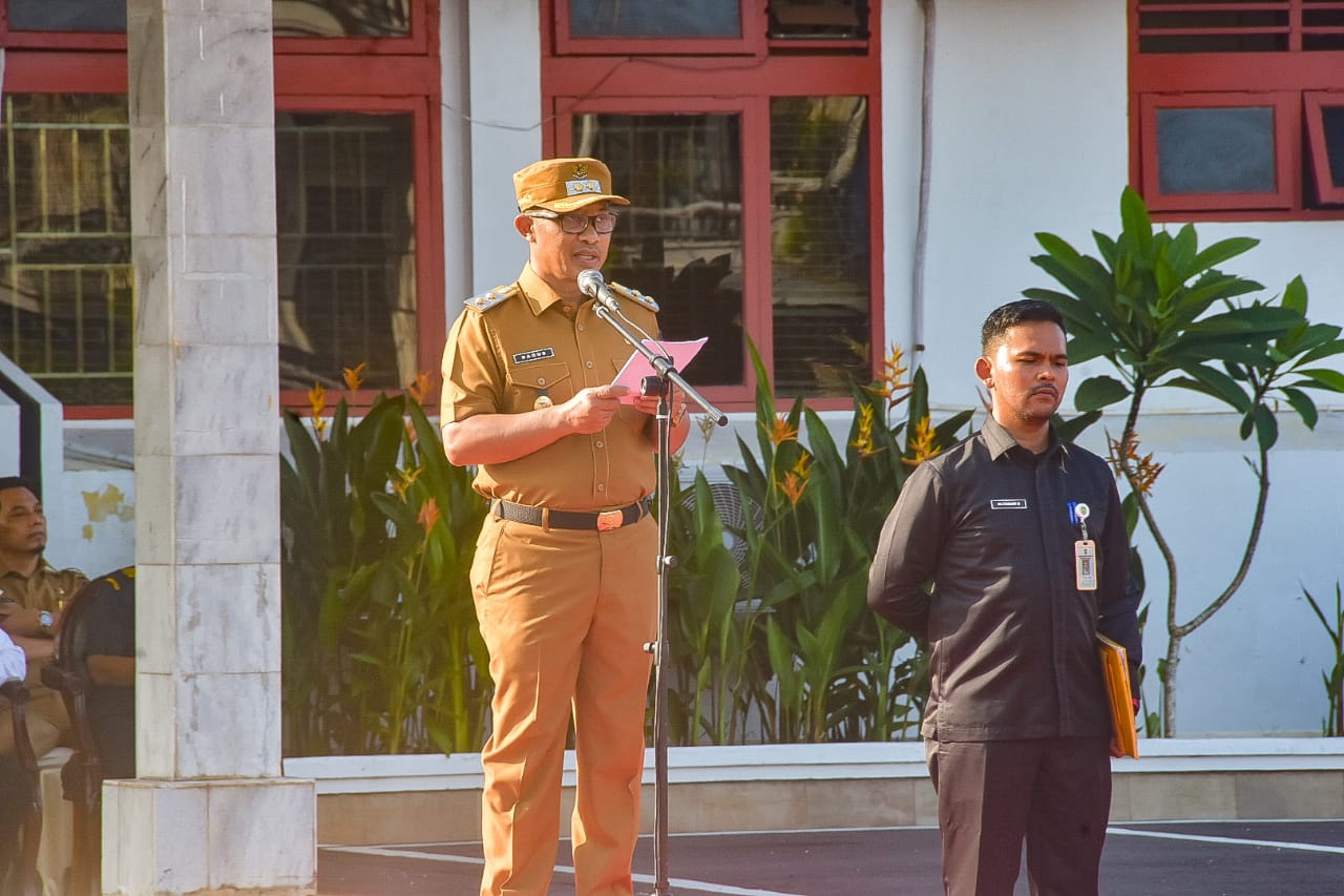 Upacara Harkitnas, Wabup Ajak ASN Terus Berkomitmen Bangun Negeri