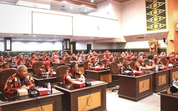 Siap Dukung Kinerja DPRD, Puluhan Anggota Ormas PP Datangi DPRD Kota Pekanbaru