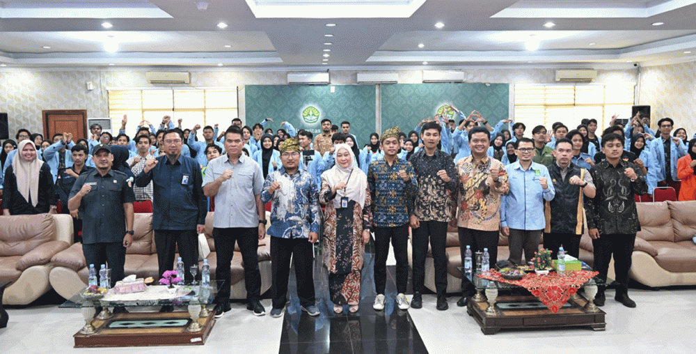 Hadiri Pelantikan BEM UNRI, Ini yang Disampaikan Kadispora Riau