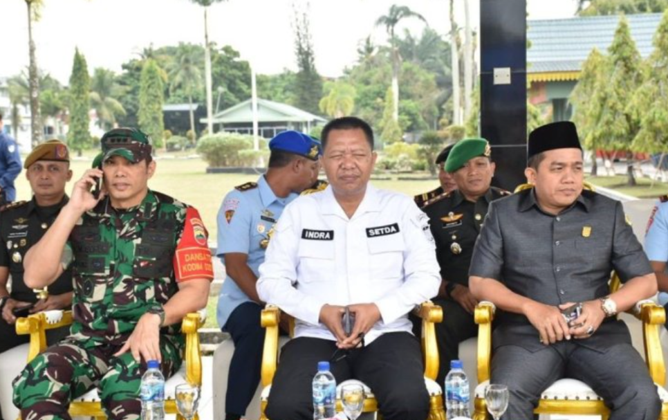 Muhammad Isa Lahamid Hadiri Upacara Sertijab Komandan Arhanud 13/PBY