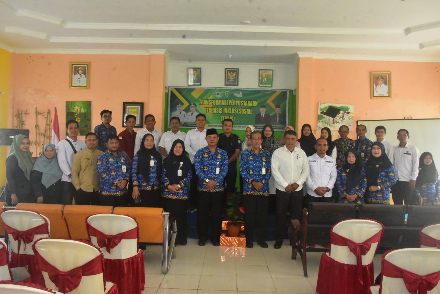 Perkuat Sinergi dan Kolaborasi Stakeholder, Dispersip Kabupaten Bengkalis Gelar Stakeholder Meeting TPBIS