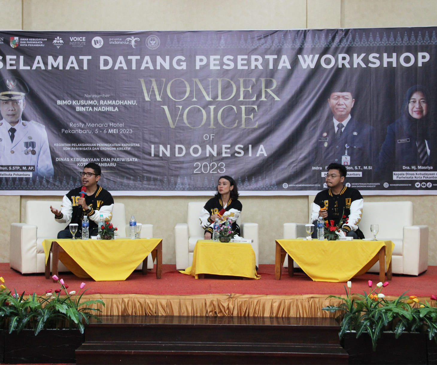 Dinas Kebudayaan dan Pariwisata Kota Pekanbaru Sukses Menggelar Acara Workshop Anak Pekan Road to Wondervoice Of Indonesia 2023