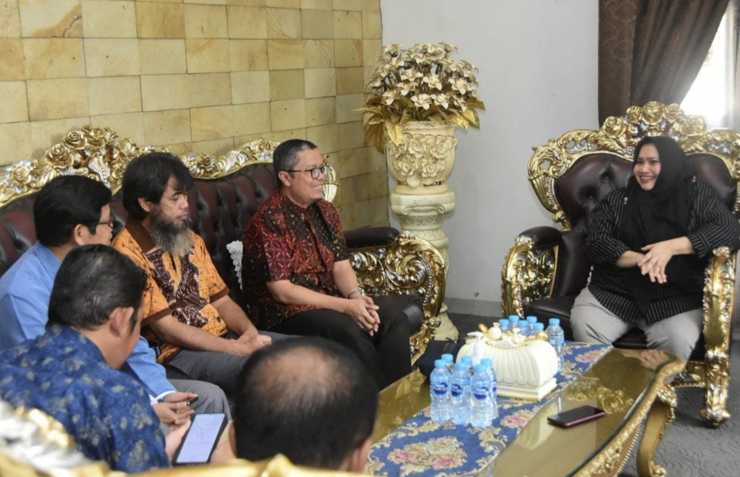 Bupati Kasmarni Terima Audiensi dengan Pertamina Hulu Rokan