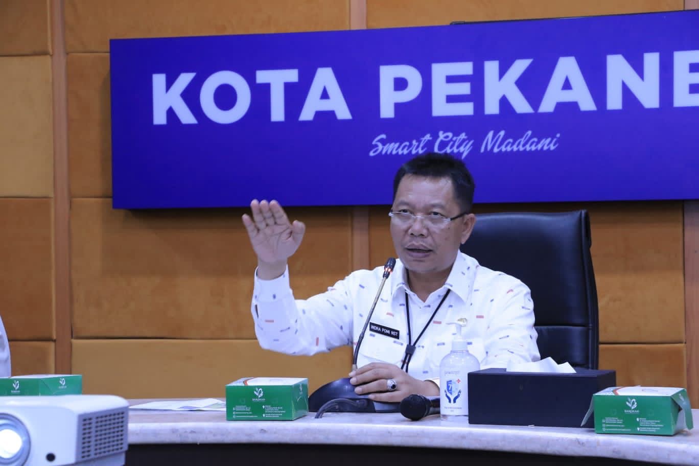 Sekdako Pekanbaru Pastikan Pembongkaran Gedung Utama MPP Sudah Dimulai