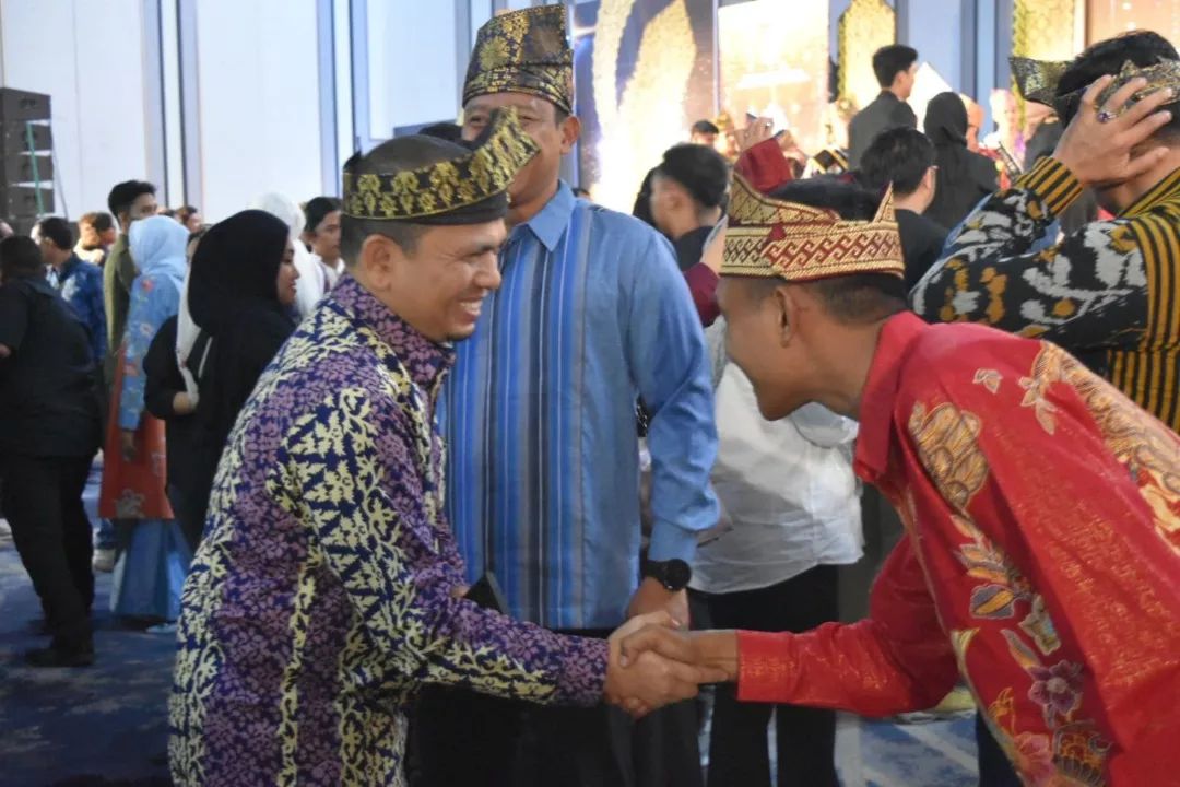 Muhammad Sabarudi Ketua DPRD Pekanbaru Hadiri Malam Puncak Grand Final Bujang Dara Pekanbaru 2023