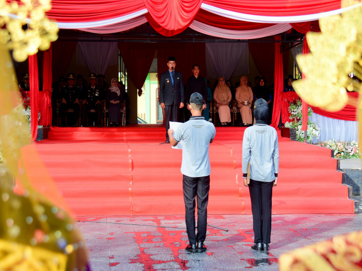 Momentum Peringatan Hari Sumpah Pemuda, Bupati Kampar Mengajak Pemuda Semangat Nasionalisme Dalam Pembangunan Daerah Menuju Kampar Yang Lebih Sejahtera