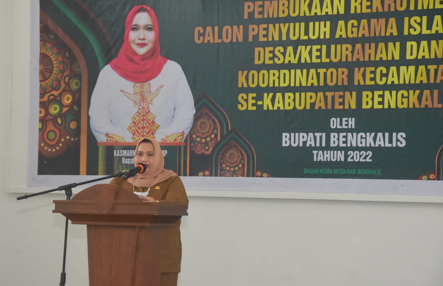 Implementasi Wujudkan Program Unggulan Dibuka Bupati Kasmarni, 202 Calon Penyuluh Agama Ikuti Tes Kompetensi
