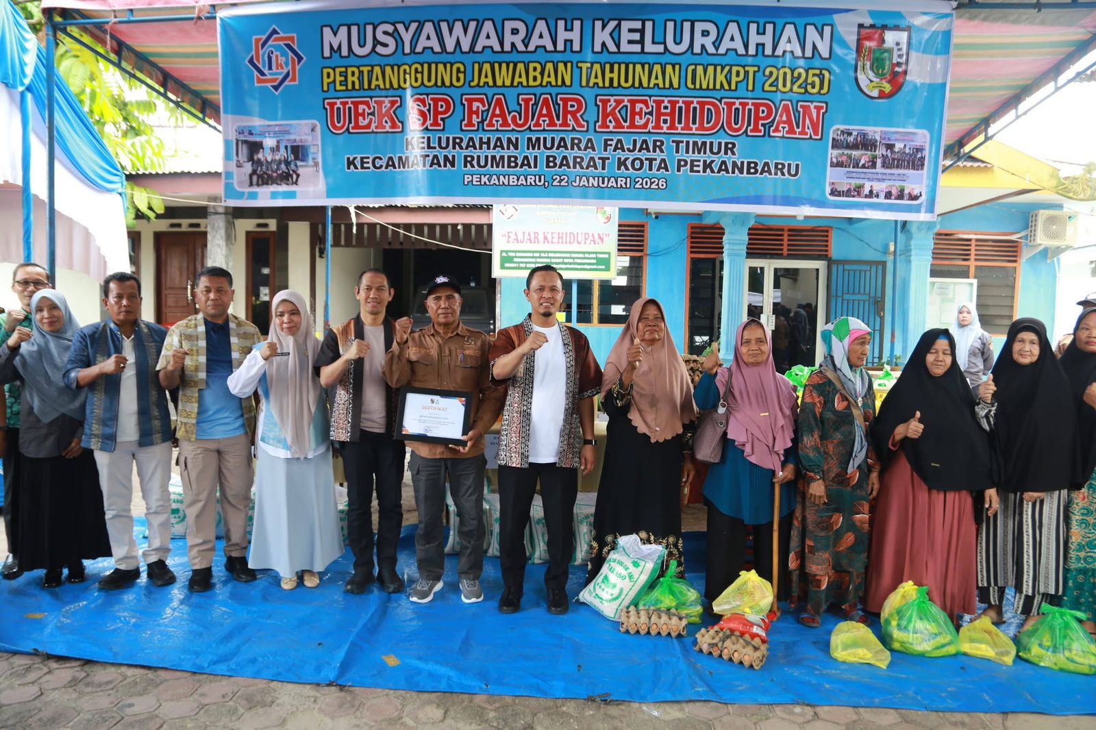 Wali Kota Puji Kinerja UEK-SP, Fajar Kehidupan Raih Peringkat Terbaik di Pekanbaru