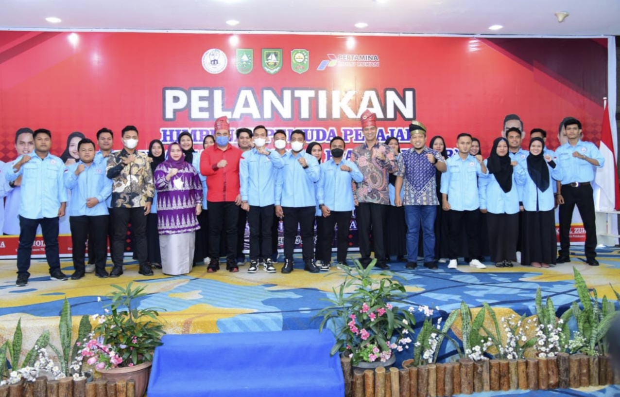 Bupati Kasmarni Hadiri Pelantikan Pengurus Pemuda, Pelajar dan Mahasiswa Sakai Riau