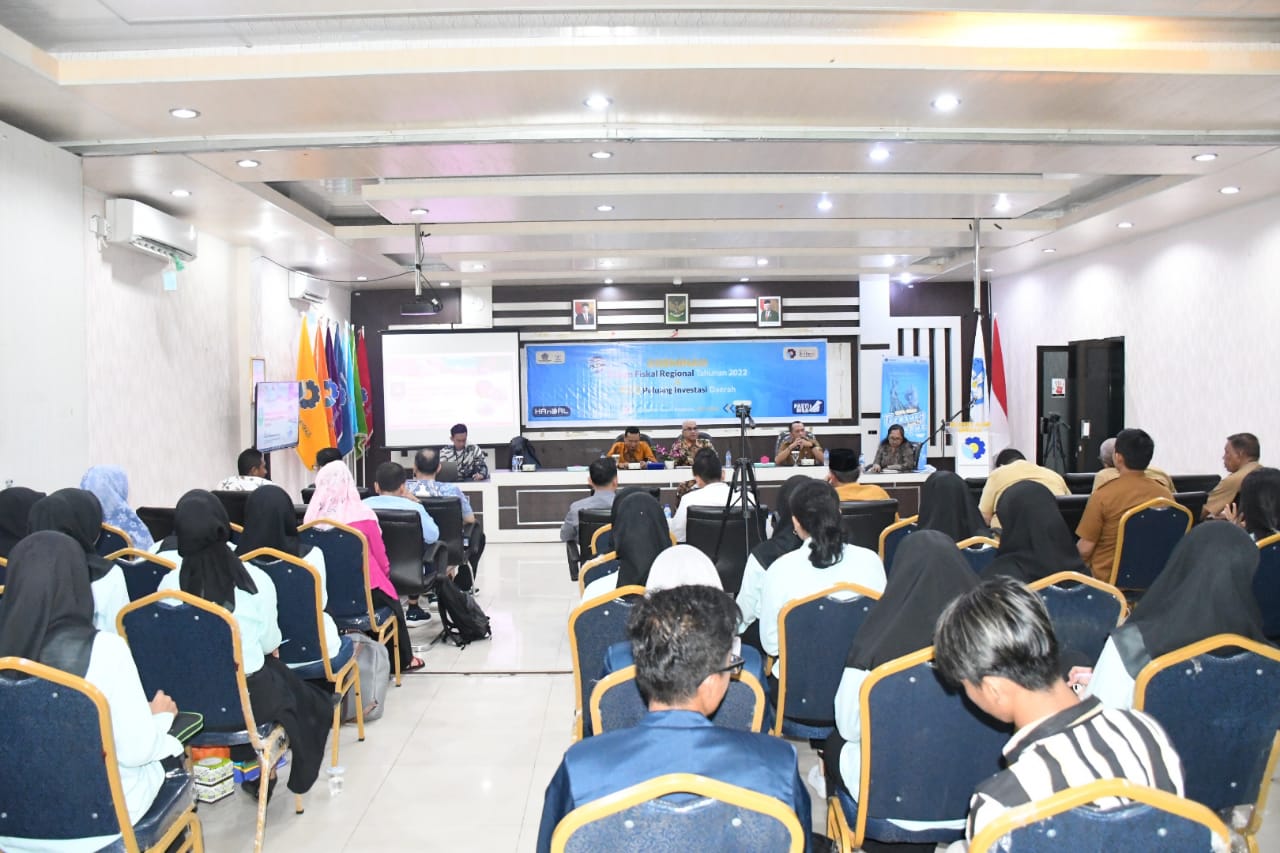 Desiminasi Kebijakan Fiskal Regional Tahunan 2022 dan FGD Peluang Investasi Daerah Selesai Dilaksanakan, Kepala Bappeda Sampaikan Kondisi Negeri Junjungan