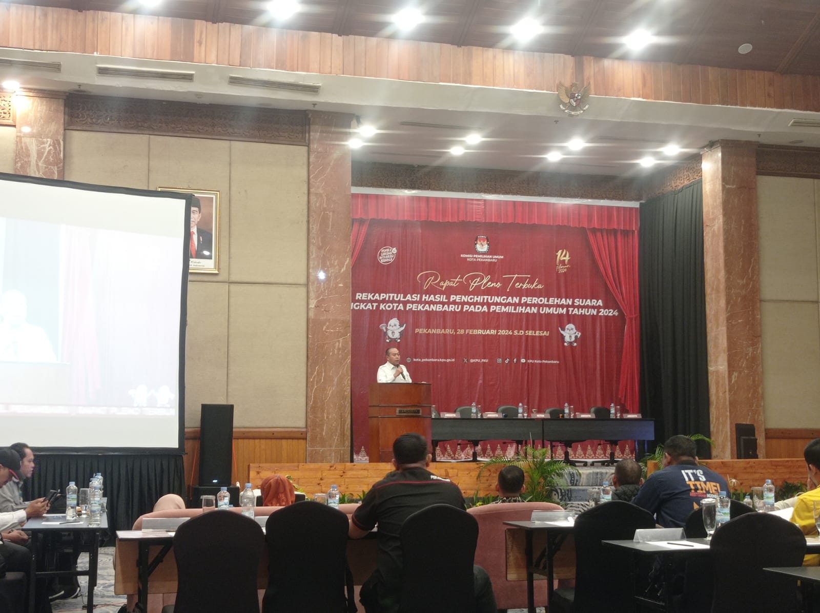 Kaban Kesbangpol Buka Rapat Pleno Terbuka Rekapitulasi Suara Pemilu 2024