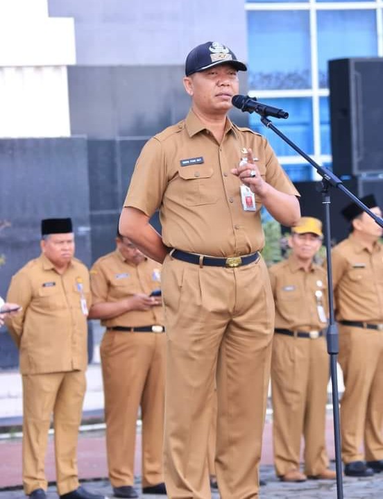 Pimpin Upacara Bendera, Sekdako Minta OPD Gesa Kegiatan Hingga Tingkatkan Kedisiplinan