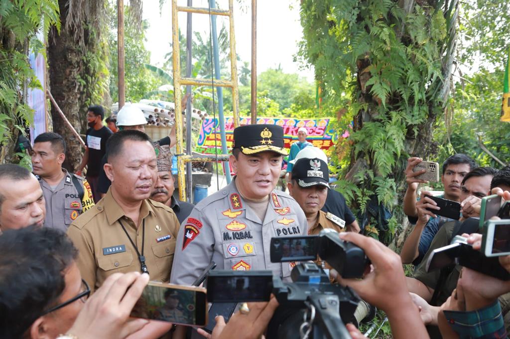 Ketua DPRD Pekanbaru Muhammad Sabarudi Beri Dukungan Pada Polri untuk Masalah Air Bersih
