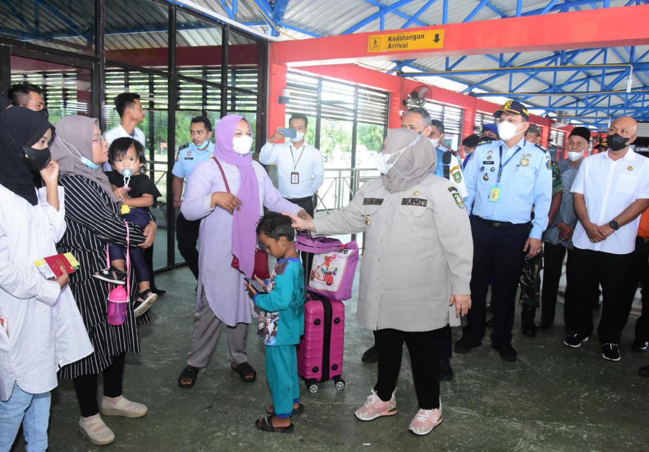 Bupati Bengkalis Lepas Pelayaran Perdana ke Melaka