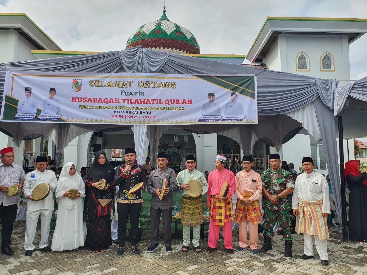 Diikuti 30 Qari dan Qariah, Kelurahan Simpang Tiga Sukses Gelar MTQ ke-VIII