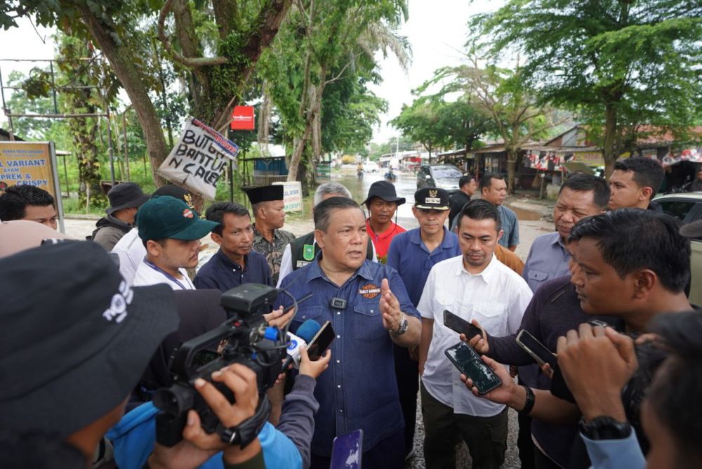 Pj Gubri SF Hariyanto Siap Bantu Pemkot Pekanbaru Lakukan Perbaikan Jalan