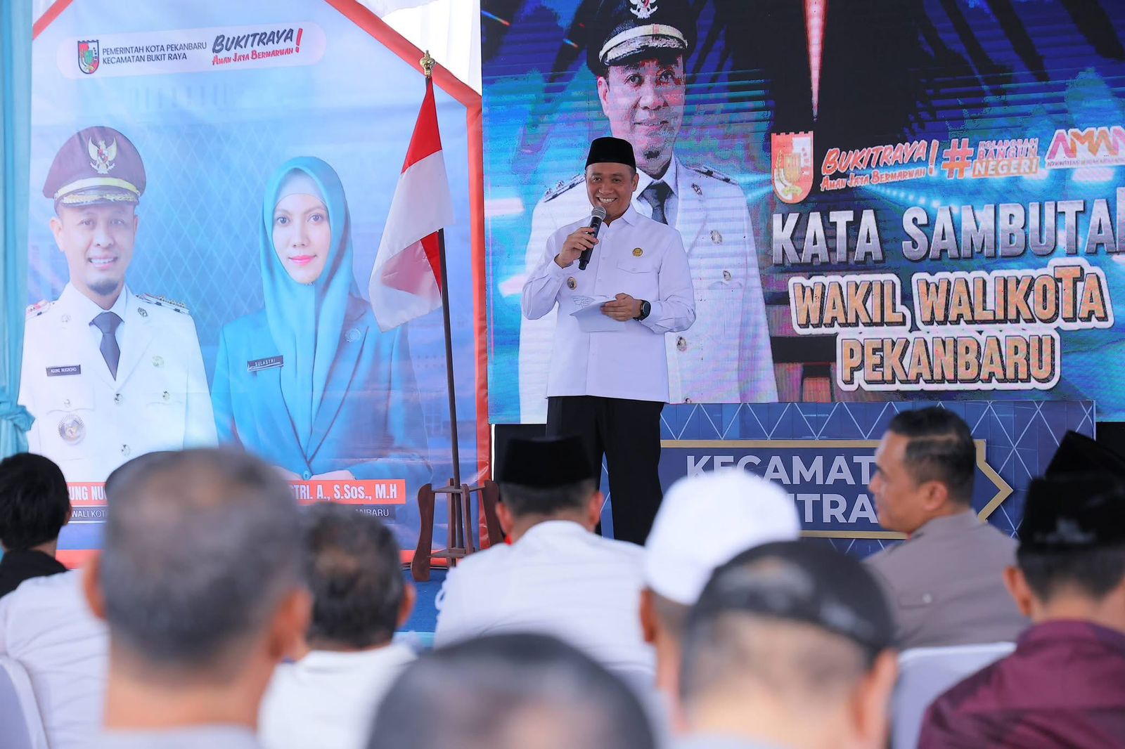 Wakil Walikota Pekanbaru Hadiri Musrenbang di Kecamatan Bukit Raya