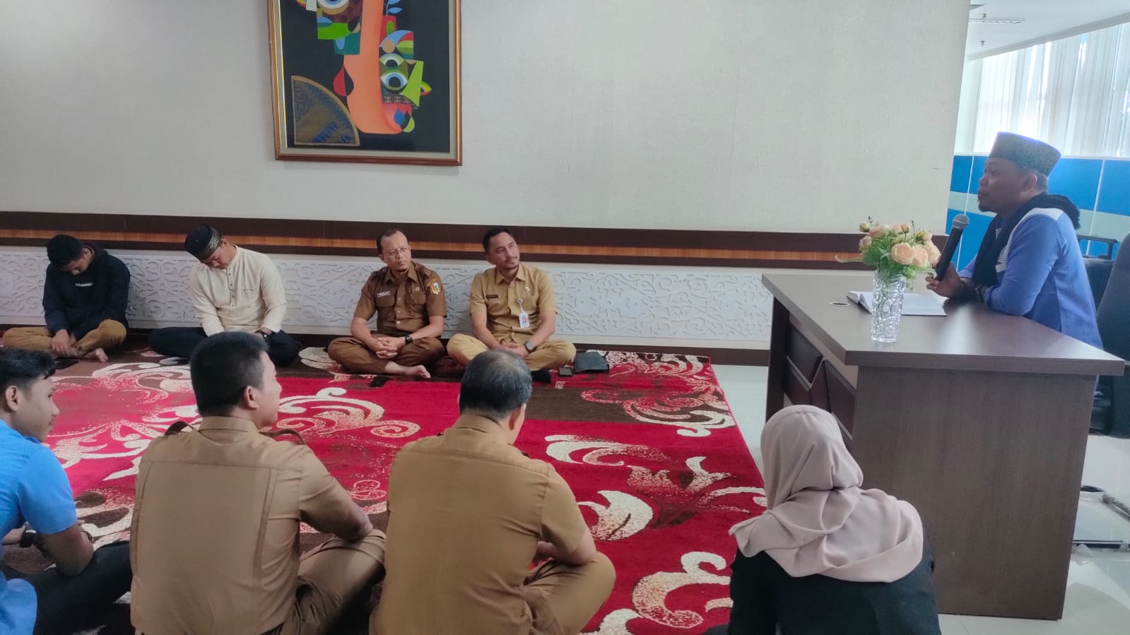 Sambut Ramadhan, Diskominfotiksan Pekanbaru Gelar Halal Bihalal