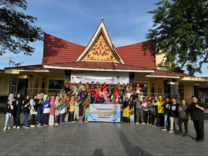 Bank Mantap KCP Kampar Bersama RS Aulia Hospital Pekanbaru, Gelar Senam Sehat Dan Pemeriksaan Kesehatan Bagi Pensiunan
