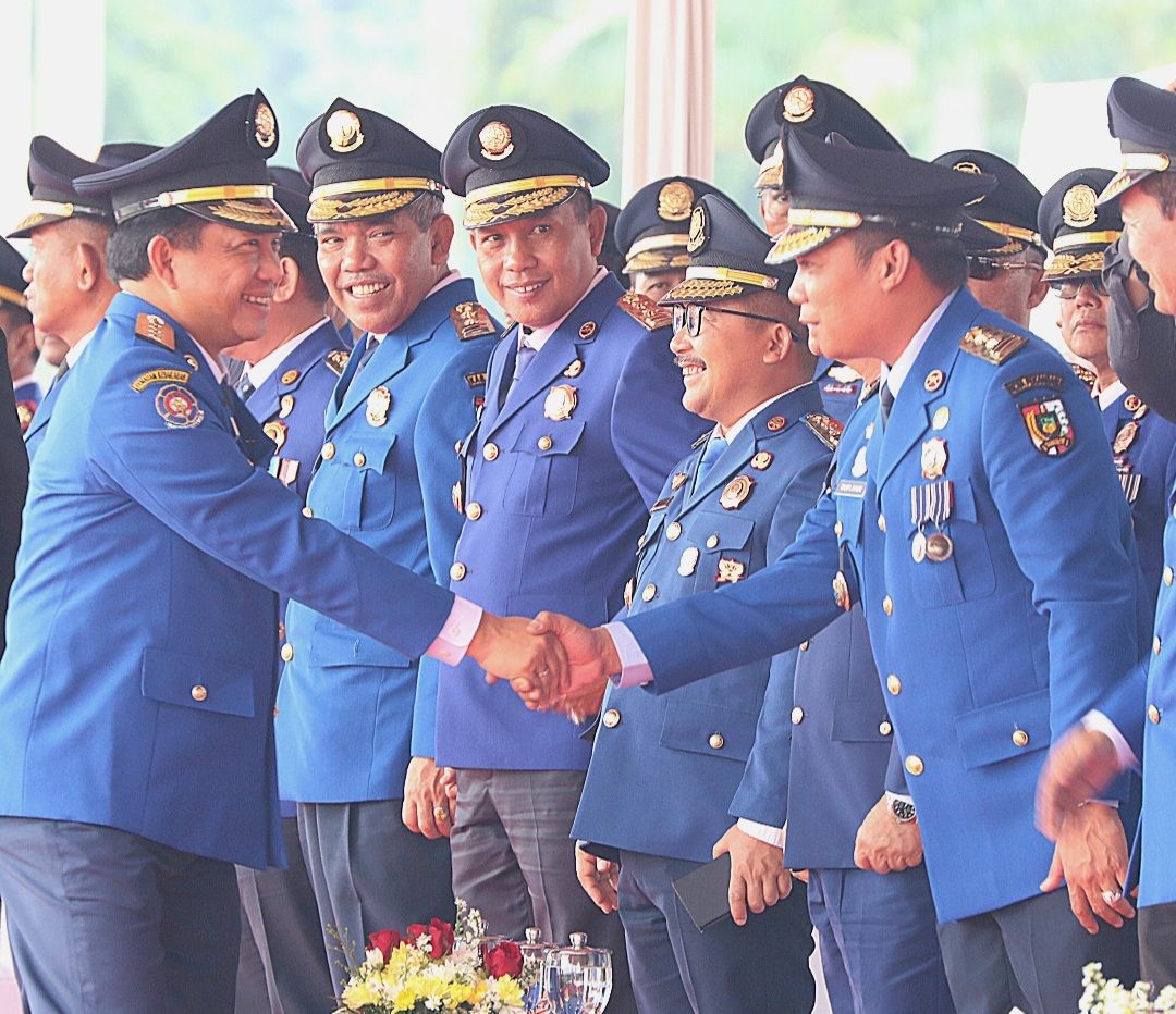 Apresiasi Semangat Petugas, Pj Wali Kota Pekanbaru Hadiri HUT Ke-104 Tahun Damkar di Jakarta