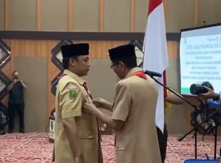 Peringati Hari Pramuka ke-62 Wakil Ketua DPRD Pekanbaru Ginda Burnama Dorong Semangat Patriotisme