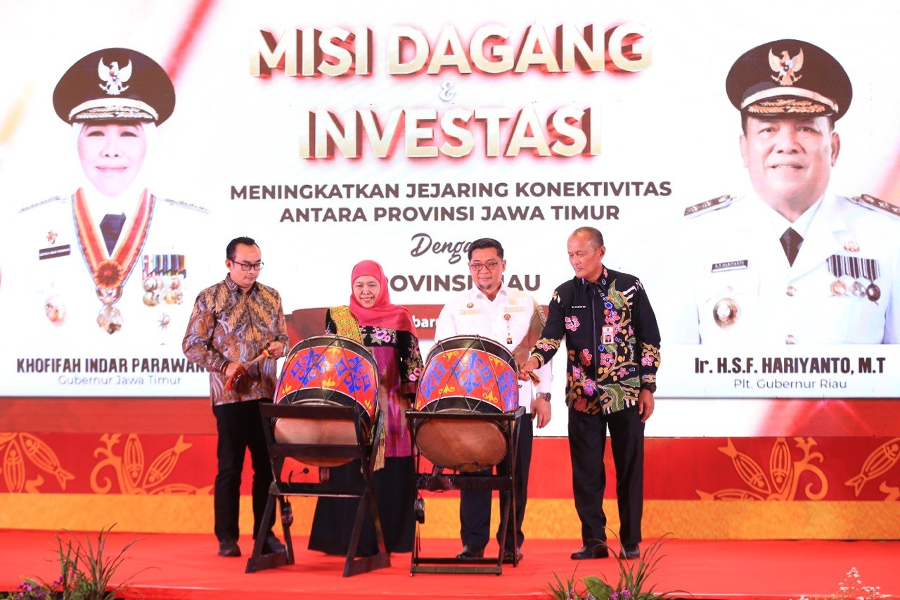 Riau dan Jawa Timur Perkuat Kerja Sama Dagang dan Investasi, Bangun Rantai Pasok Nasional