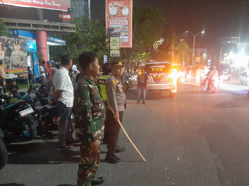 37 Motor Balap Liar Diamankan Polisi di Pekanbaru