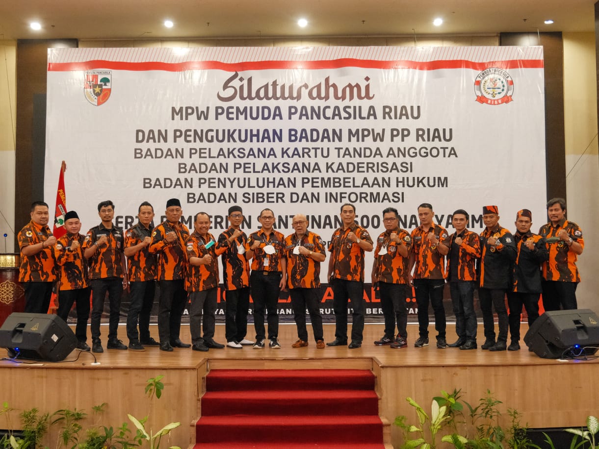 4 Badan Organisasi MPW PP Riau Dikukuhkan dalam Acara Silahturahmi dan Buka Puasa Bersama