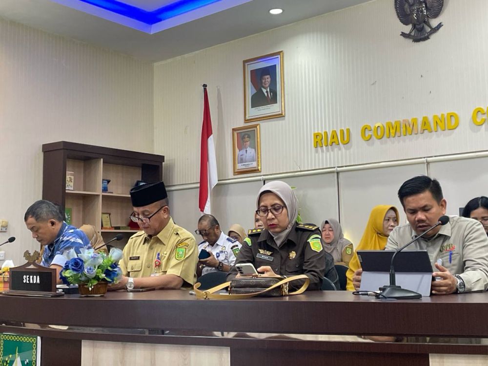 Jaga Stabilitas Harga, Pemprov Riau Ikuti Rakor Pengendalian Inflasi 2026 Bersama Kemendagri