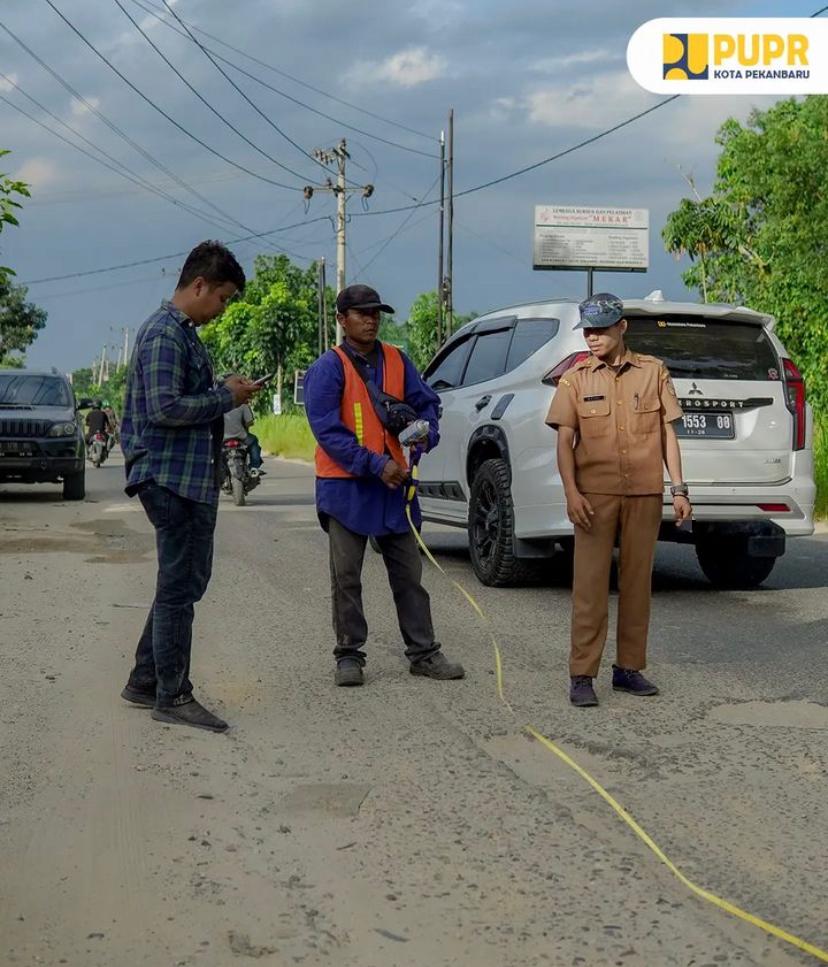 Perbaikan Jalan Parit Indah Mulai Tahap Rekayasa Lapangan